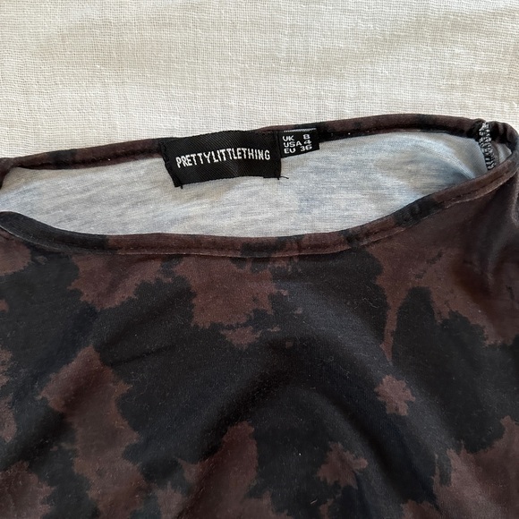 Pretty Little Thing Cinched Tie Dye Top - Picture 2 of 4